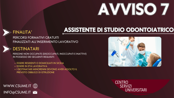 assistente di studio odontoiatrico